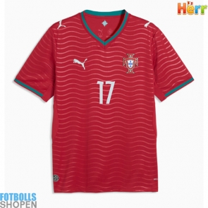 Billiga Portugal Rafael Leao #17 Hemmatröja VM 2026 Kortärmad